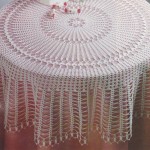 patron gratuit nappe ronde crochet