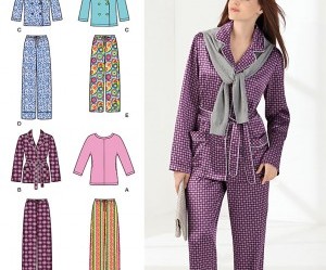 patron couture gratuit pyjama femme
