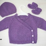 patron gratuit layette tricot