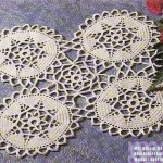 patron gratuit napperon crochet