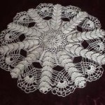 patron gratuit napperon crochet