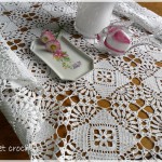 patron gratuit napperon crochet