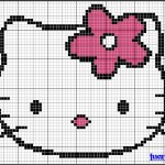 patron tricot gratuit hello kitty