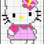 patron tricot gratuit hello kitty