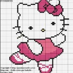 patron tricot gratuit hello kitty