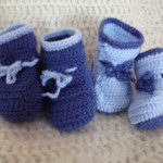 modèle gratuit crochet chausson bébé