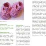 modèle gratuit crochet chausson bébé