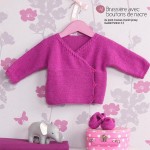 modèle gratuit tricot layette fille