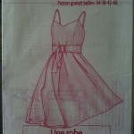 patron couture gratuit robe bustier