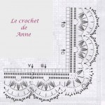 patron gratuit bordure crochet