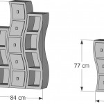 patron gratuit meuble en carton