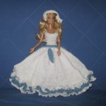 patron gratuit robe barbie au crochet