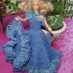 patron gratuit robe barbie au crochet