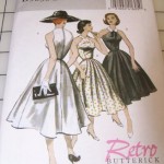 patron gratuit robe vintage année 50