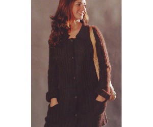 patron gratuit tricot cardigan