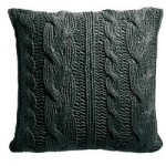 patron gratuit tricot coussin