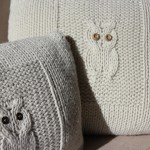 patron gratuit tricot coussin