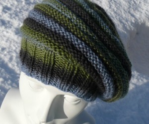 patron gratuit tricot tuque