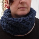 modèle tricot gratuit snood homme