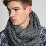 modèle tricot gratuit snood homme