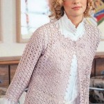 patron gratuit gilet femme au crochet