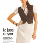 patron gratuit jupe crayon taille haute