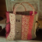 patron gratuit sac en patchwork