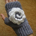 modèle gratuit gants crochet