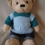 modèle gratuit ours tricot