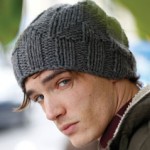 modèle gratuit tricot bonnet homme