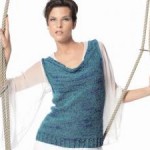 modèle gratuit tricot débardeur femme