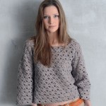 patron gratuit crochet chandail femme