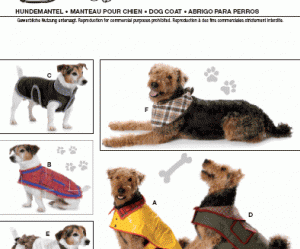 patron gratuit manteau chien