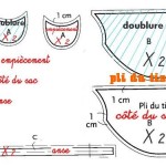 patron gratuit sac lisette