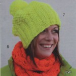 patron gratuit tricot chapeau