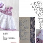 patron robe bebe crochet gratuit