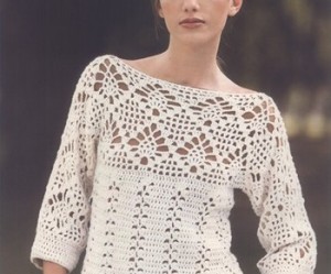 modèle gratuit robe crochet femme