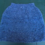 modèle gratuit tricot jupe