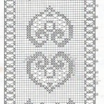 patron crochet gratuit chemin de table