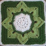 patron gratuit carré crochet