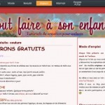 patron gratuit couture bonnet