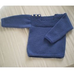 patron gratuit tricot 2 ans