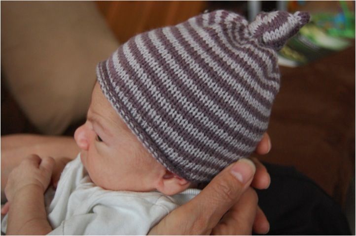 modele tricot bonnet bebe naissance gratuit