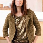 modèle gratuit tricot manteau femme