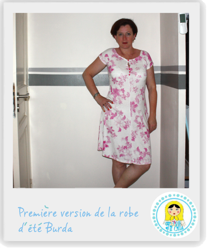 patron gratuit robe femme été