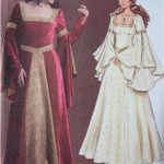 patron gratuit robe médiévale