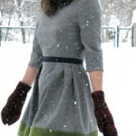 patron gratuit robe d'hiver